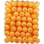 MAPOL 100 Counts 3-Star Orange Practice Ping Pong Balls Advanced Table Tennis Balls