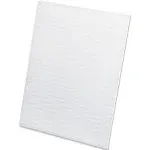 Ampad Glue Top Pads Narrow Rule 50 White 8.5 x 11 Sheets Dozen