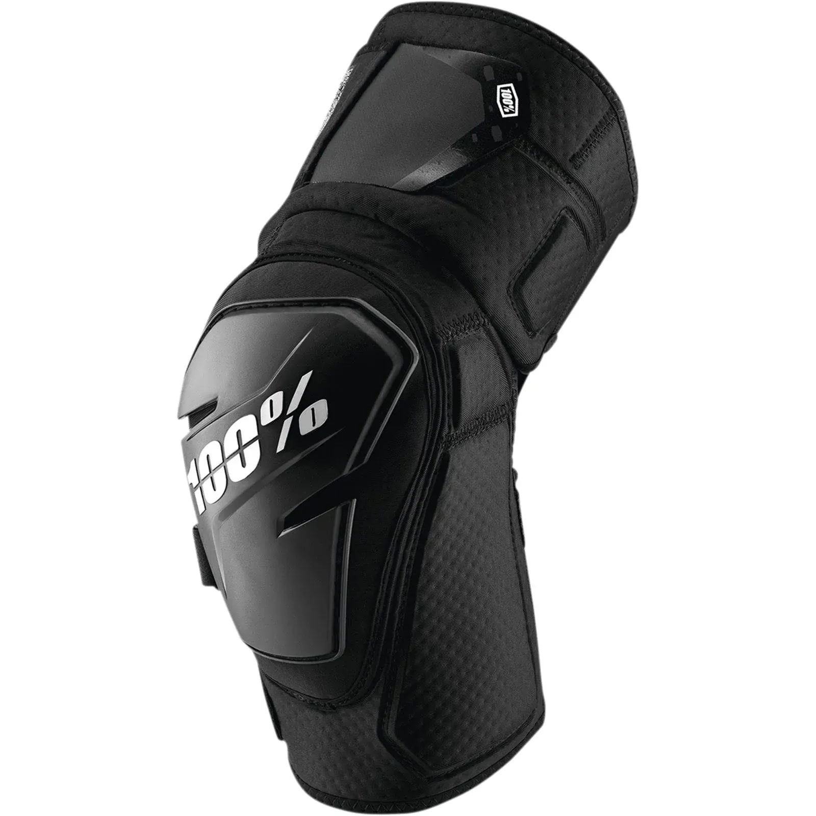 100% Fortis Knee Guards - Black - S/M