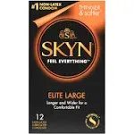 lifestyles Skyn Large Non-Latex Condoms 12 Pack