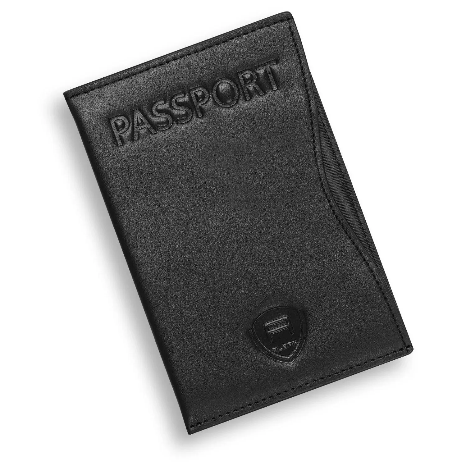 Alban RFID Passport Holder Women Men RFID Blocking Travel Passport Wallet Case Genuine Leather Passport Cover Porta Pasaporte