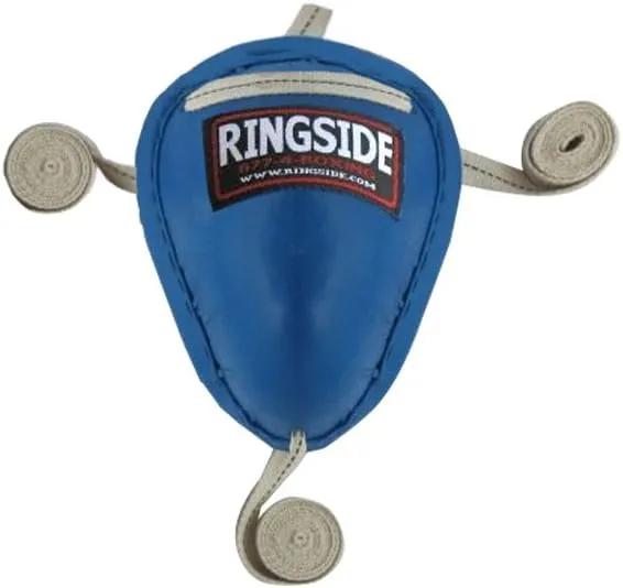 Ringside Traditional Steel Kickboxing Cup Medium, Blue