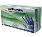 Adenna EPW448 Empower 8 mil Nitrile Powder Free Exam Gloves (Blue, X-Large) Box of 90