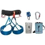 Black Diamond Men's Momentum Climbing Harness Package