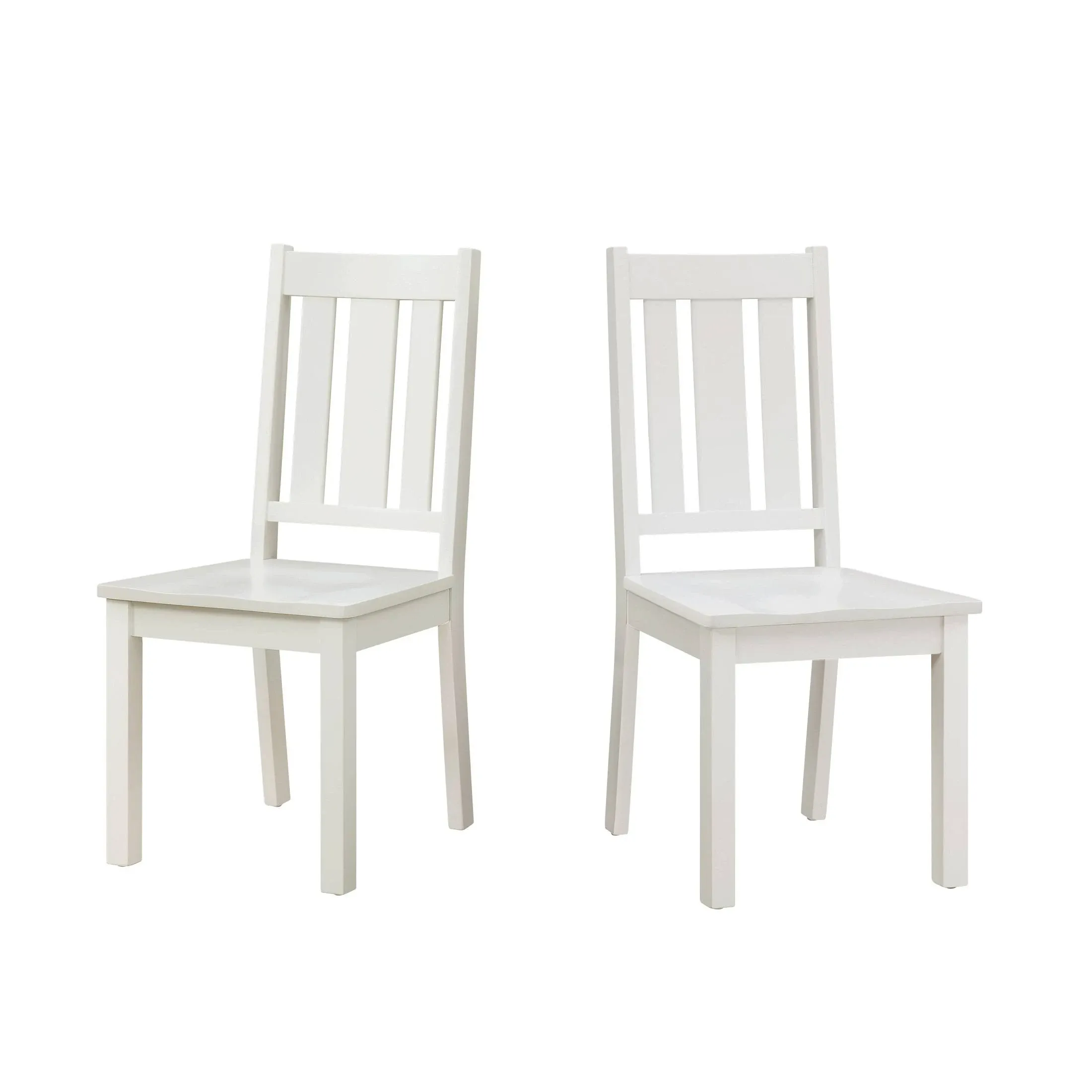 East West Furniture Groton Dining Chair With Wood Seat