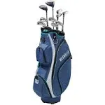 Wilson Women's Magnolia Cart Bag Complete Set RH Navy Standard