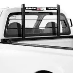 BAC-15018 BackRack Black Steel Cab Guards Headache Racks Frame Only ; 17-21 Ford Super Duty; Requires Hardware Kit