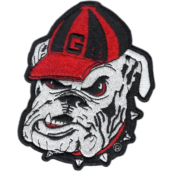 Georgia Bulldogs NCAA College School Logo Embroidered Iron On Patch