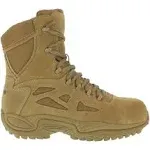 Reebok Men's Rapid Response RB 8" Stealth Composite-Toe Work Boot Coyote 7.5