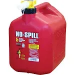 No-Spill Gasoline Cans