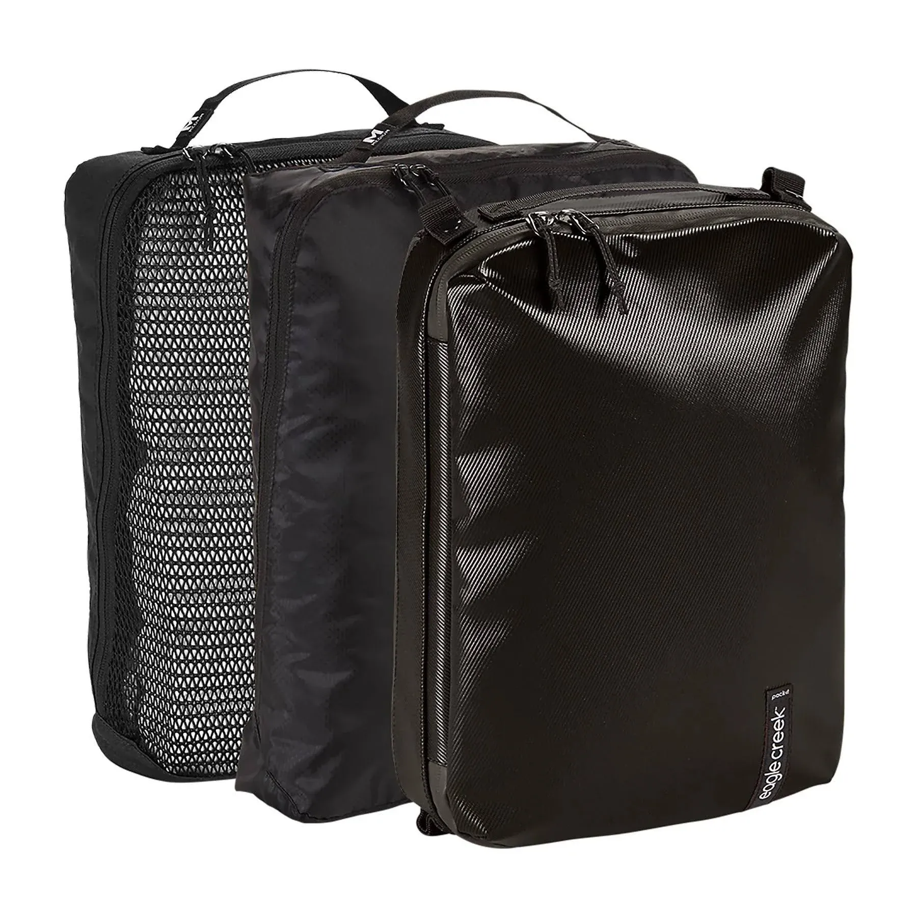 NEW EAGLE CREEK pack-it cube mixed set in black