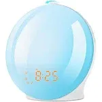 Wake Up Light Alarm Clock - Light Alarm Clock with Sunrise/Sunset Simulation Dua