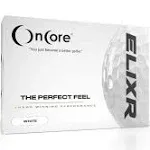 ONCORE GOLF ELIXR Tour Ball (2020) - High Performance Golf Balls - White (One Dozen | 12 Premium Golf Balls) Unmatched Control, Distance, Feel & Performance