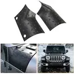 Cowl Body Armor Outer Cowl Covers JL Corner Guards for 2018-2024 Jeep Wrangle...