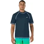 Speedo Men's Easy Swim Tee - Short Sleeve New Navy Medium