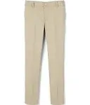 French Toast Girls' Little Stretch Twill Skinny Leg Pant with Pockets, School Uniforms for Kids and Teens