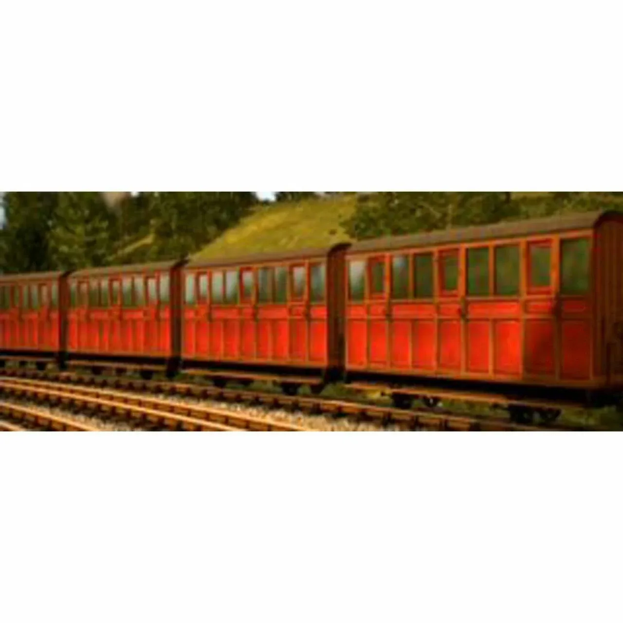 Bachmann 77205 HOn30 Thomas & Friends Carriage Red