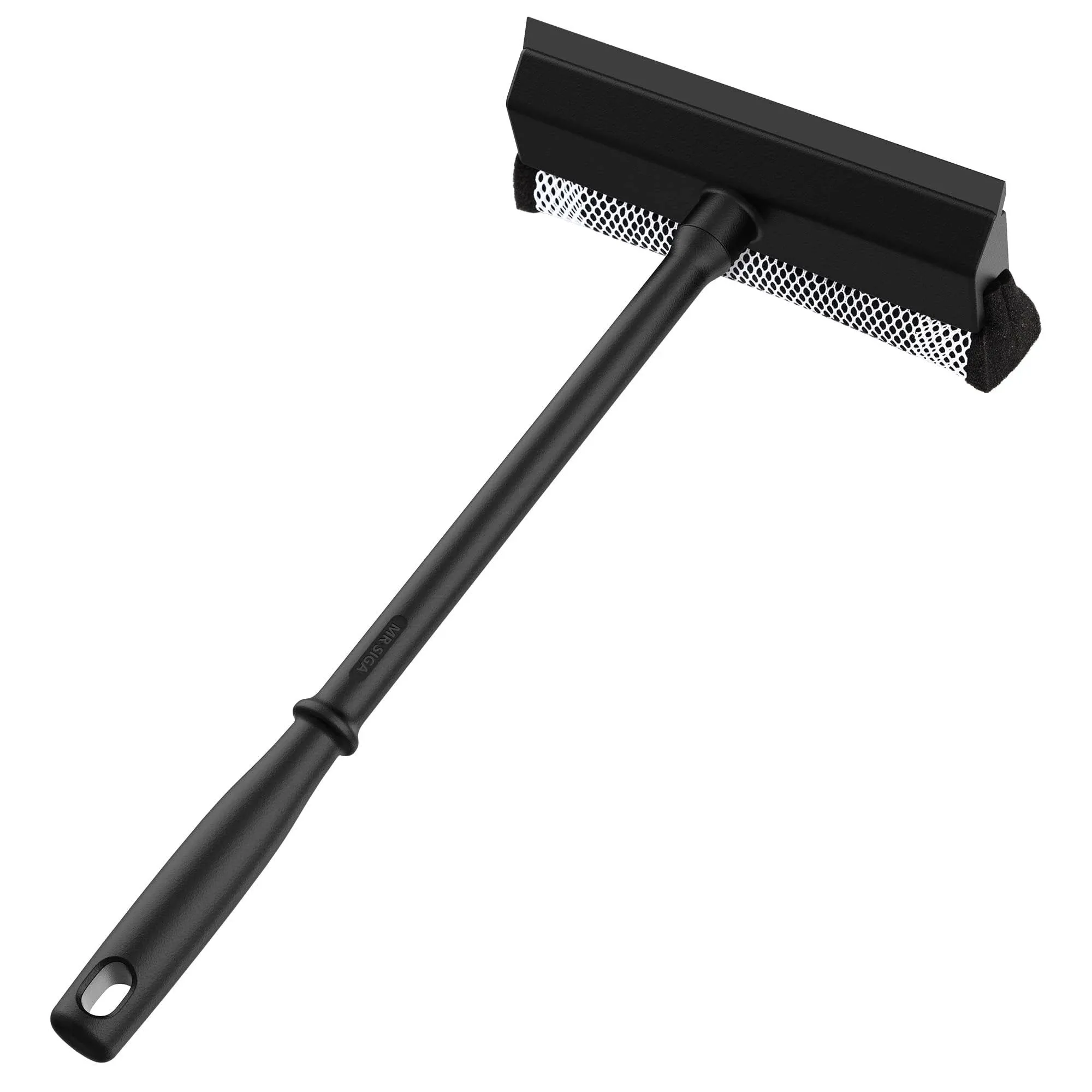 Professional Squeegee for Car Window Cleaning and Windshield Washing, 2 in 1 Win