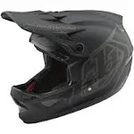 Troy Lee Designs - Helmet D3 Fiberlite Mono Black