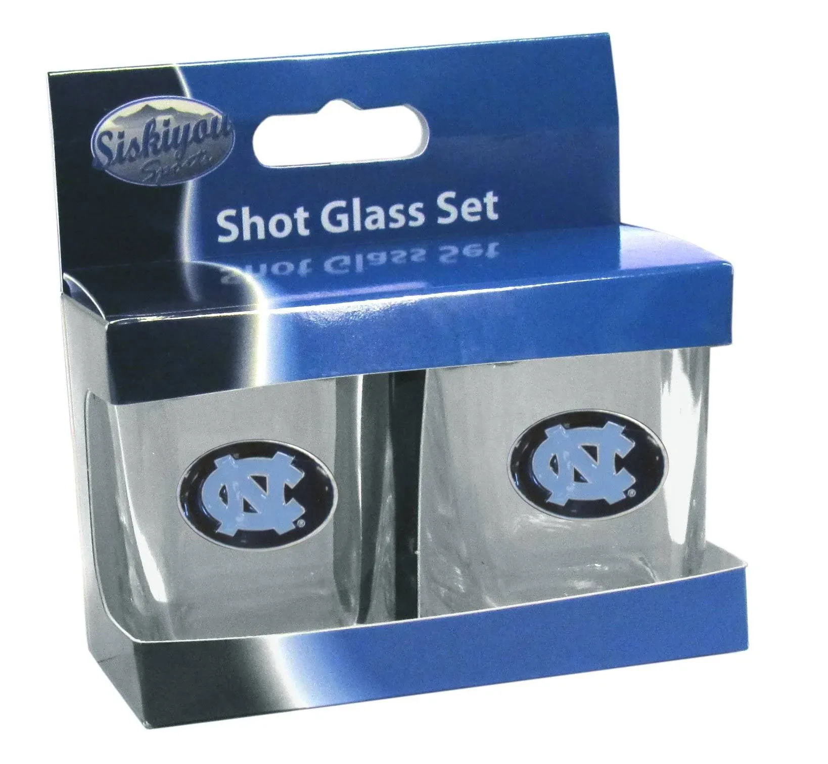 N. Carolina Tar Heels Shot Glass Set (SSKG)