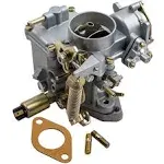 Tuningsworld 30/31 PICT-3 Carburetor, for VW Beetle 1975-1982 Single Port Manifold, Automatic Choke Carb, 113129029A 027H117510E, with Gasket Kit