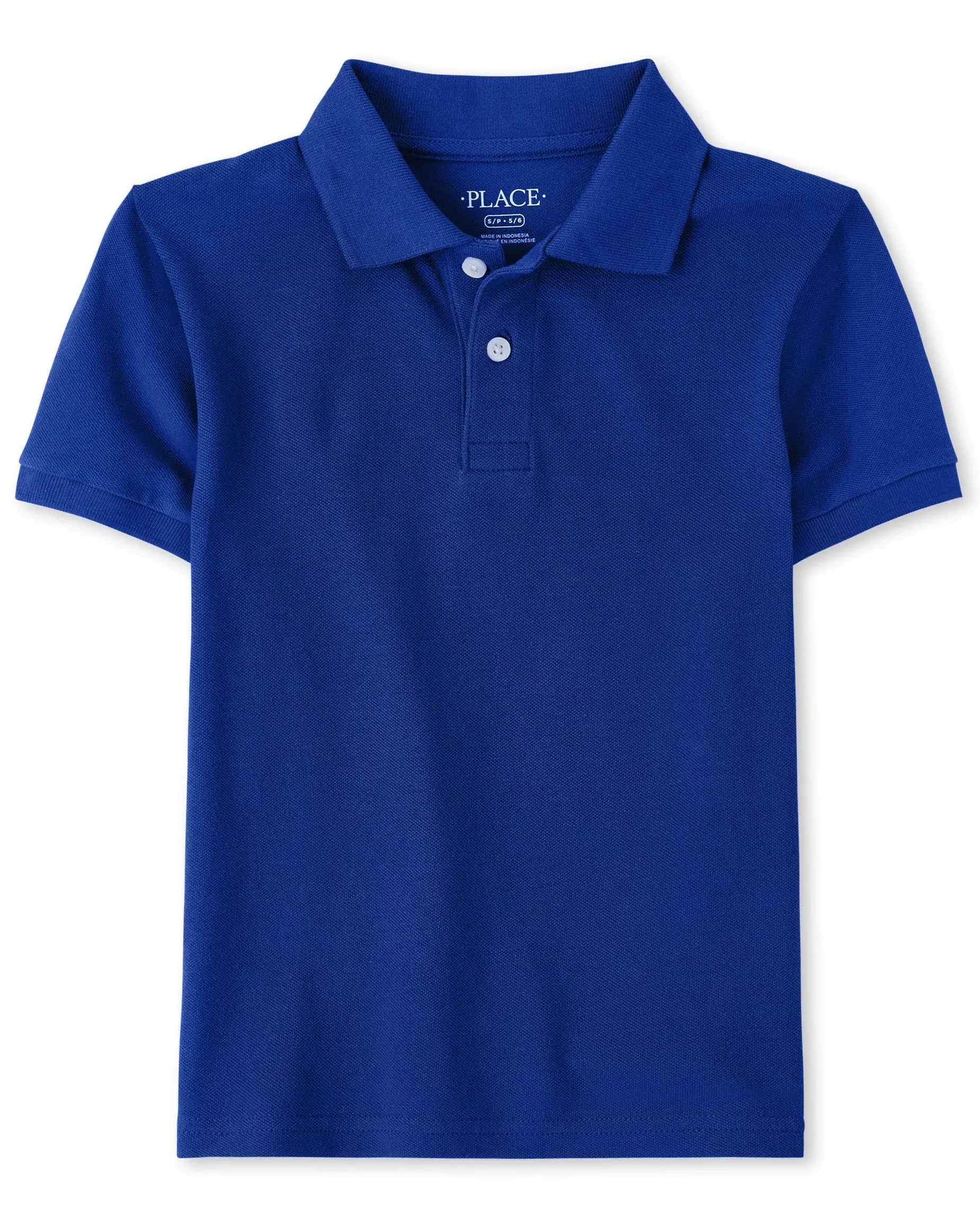 The Children's Place Boys' Uniform Short Sleeve Pique Polo