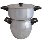 Couscoussier 6 Liter Moroccan Steamer Pot Imported from Morocco Couscous Cooker Pot