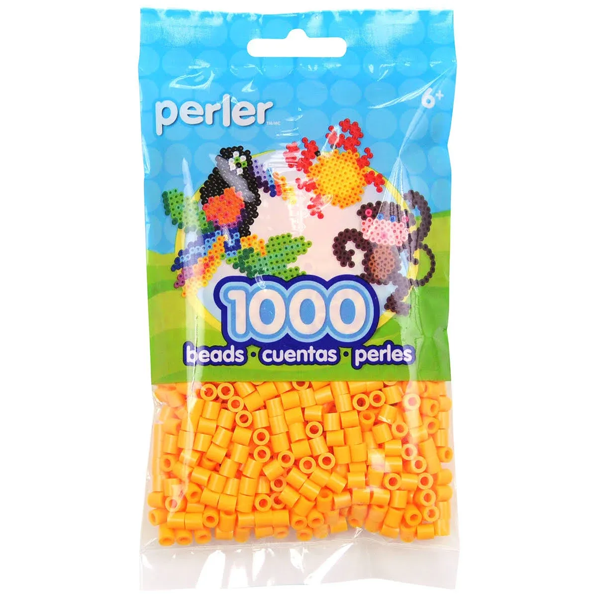 Perler Beads Cheddar