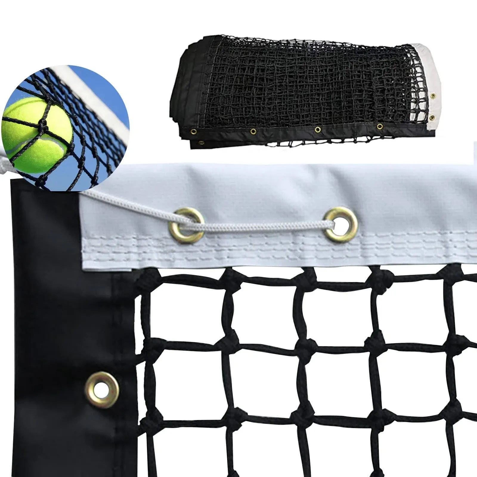 VANCL Tennis Net Outdoor Heavy Duty Professional Tennis Court Net Replacement...