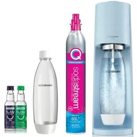 SodaStream Terra Sparkling Water Maker Bundle, with CO2, DWS and Bubly