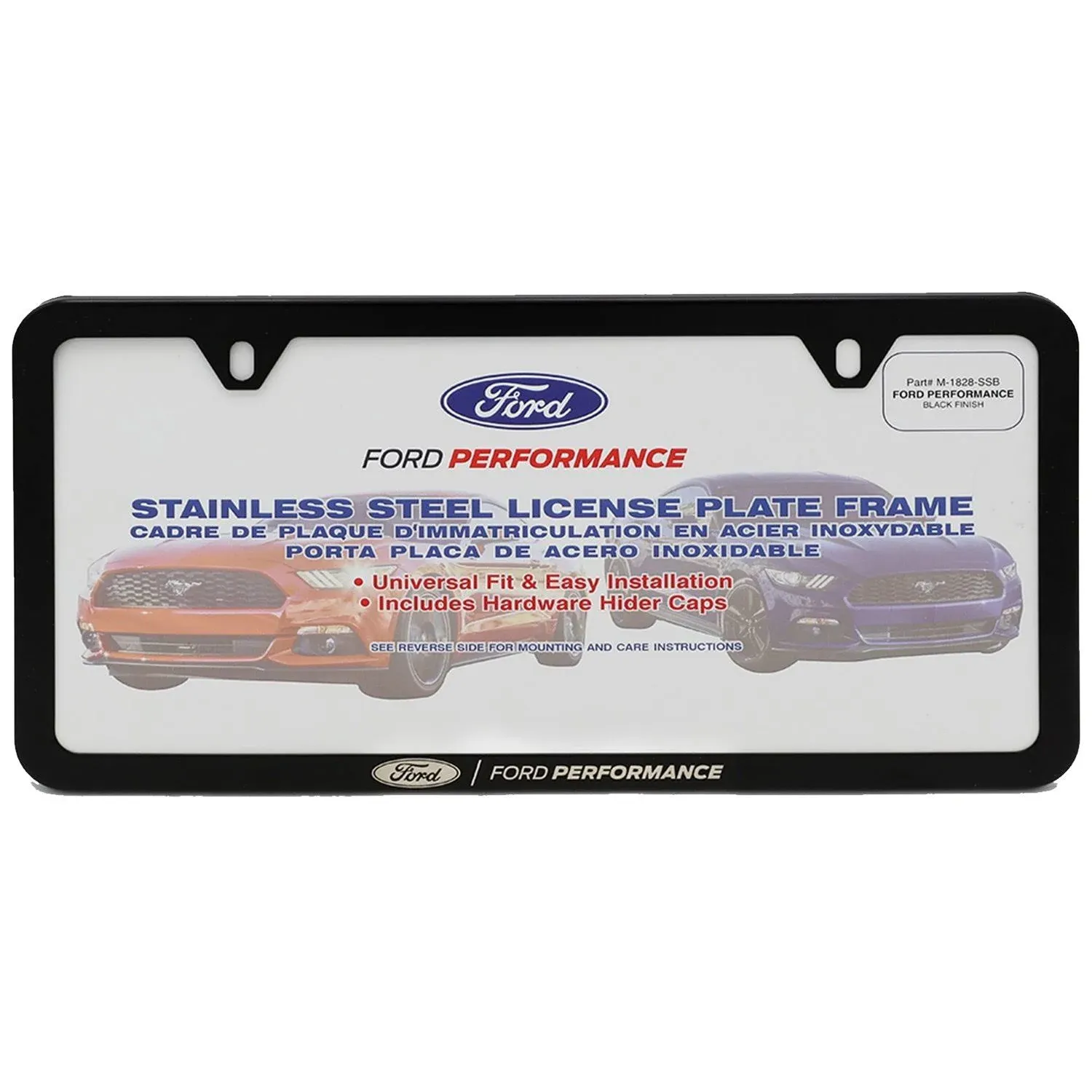 Ford Performance Parts M-1828-SSB License Plate Frame