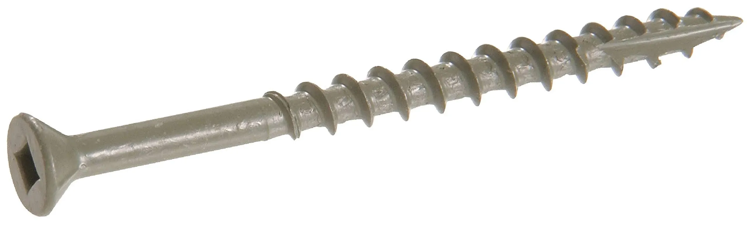 Hillman 48268 Exterior-Coate<wbr/>d Square Drive Green Deck Screws (9 x 3) - 250 Piece