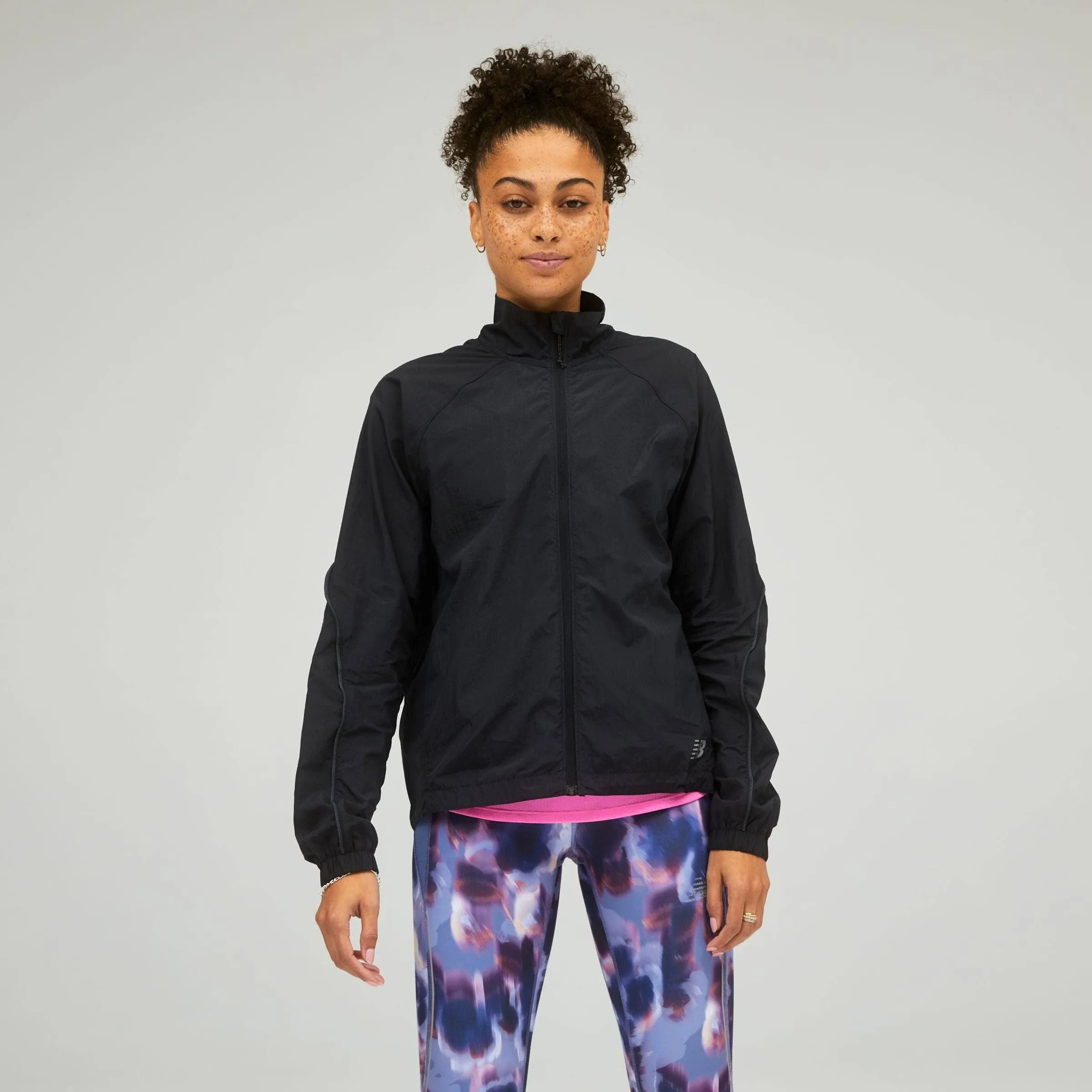 New Balance Women's Impact Run Packable Jacket M / Black