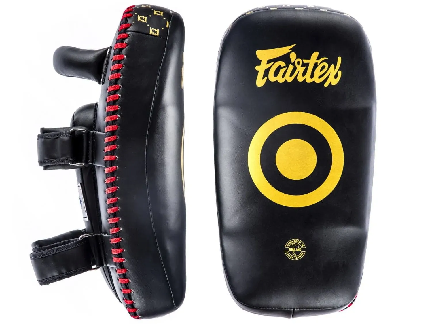 Fairtex KPLC5 Muay Thai Kickboxing Lightweight Thai Pads Black