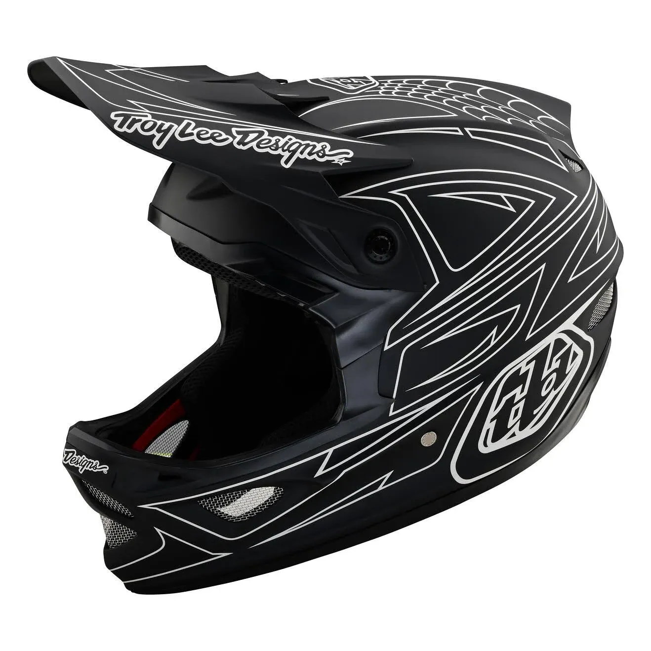 Troy Lee Designs D3 Fiberlite Bike Helmet