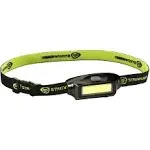 Streamlight 61702 Bandit 180-Lumen Rechargeable LED Headlamp With USB Cord, Hat Clip & Elastic Headlamp, White LED, Black