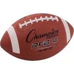 Champion Sports Pee Wee Size Rubber Football