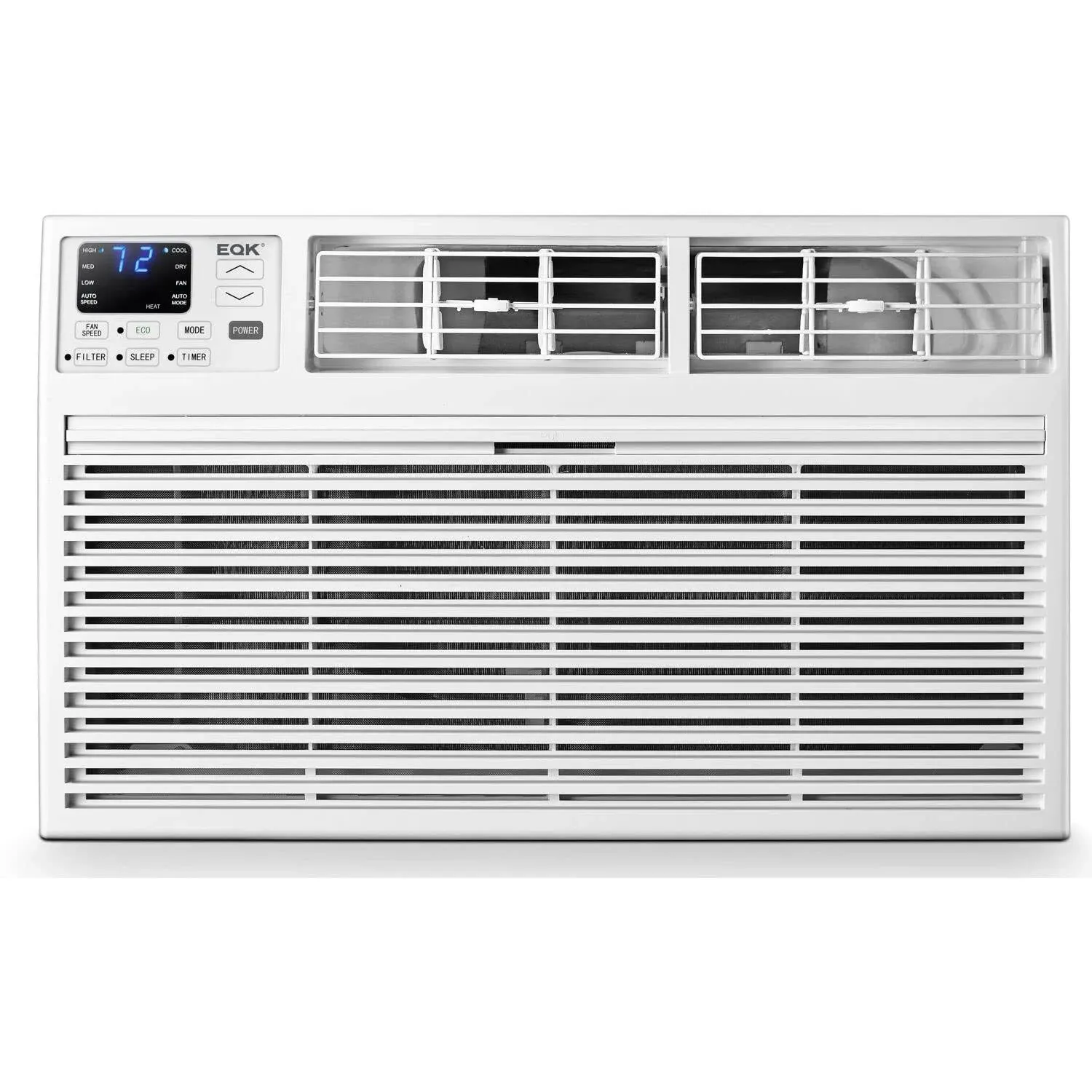 Emerson Quiet Kool EATC10RE2T 10,000 BTU 230V White Energy Star Air Conditioner & Dehumidifier with Remote Control, Wall AC Unit for Apartment, Living Medium Rooms up to 450 Sq. Ft