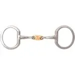 Korsteel Copper Oval Link Eggbutt Snaffle Bit