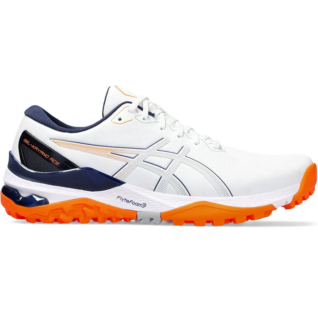 ASICS Gel Kayano Ace 2 Golf Shoes Glacier Grey / Neon Lime / 9