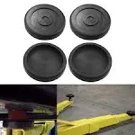 Round Rubber Arm Pads for BENDPAK DANNMAR Lift Set of 4 HD Slip on # 5715017