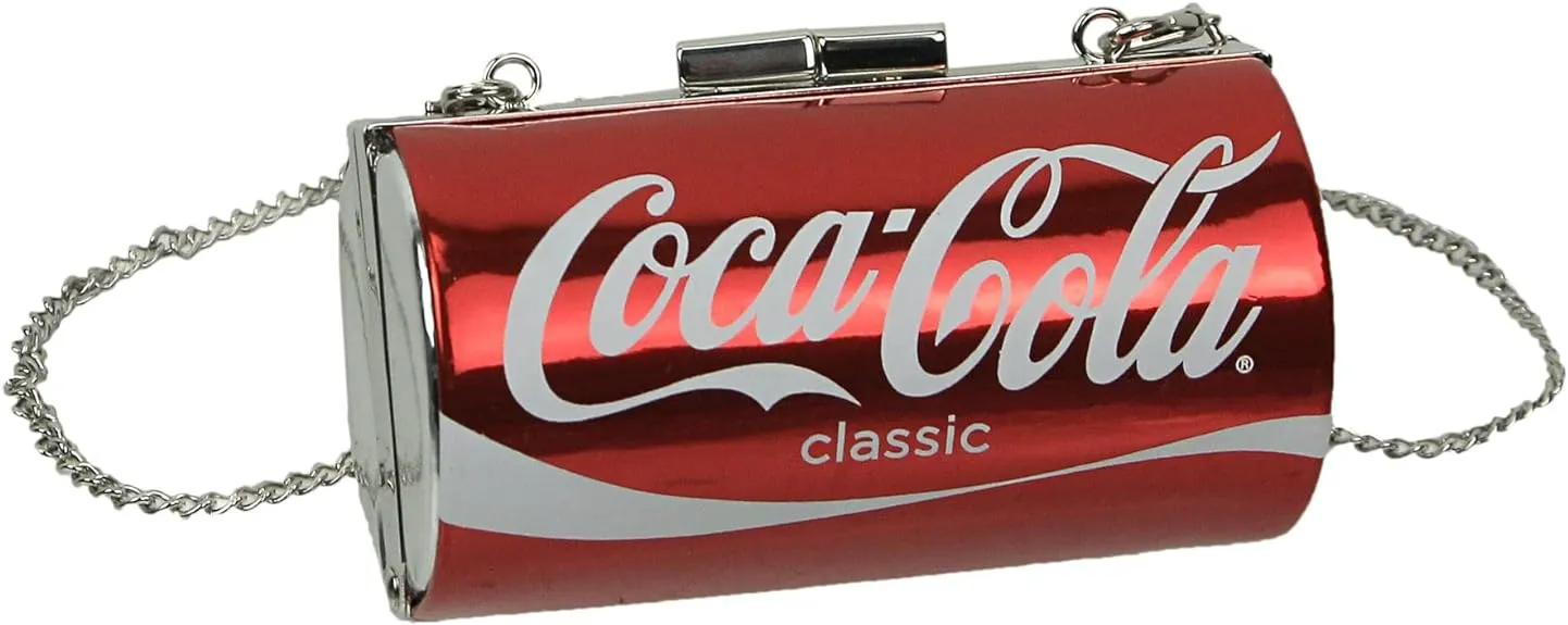 Licensed Coca-Cola Classic Can Evening Bag Coke Clutch