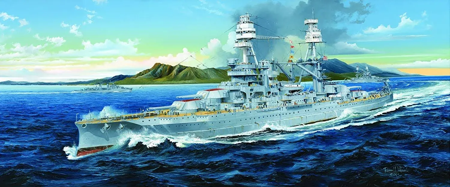 Trumpeter 1/200 03701 USS BB-39 Arizona Warship 1941 Kit Static Battleship