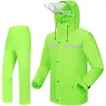 Icreek Rain Suit Jacket & Trouser Suit Raincoat for Men & Women Outdoor All-Sport ...