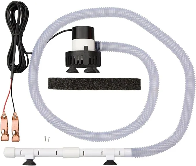 Marine Metal Aeration System 12 V DC with Bilge Pump & Kit