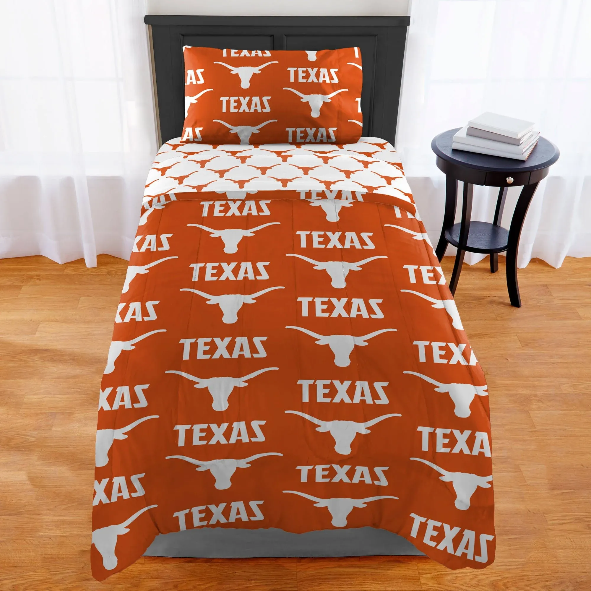 Texas Longhorns Twin Bed in A Bag Set