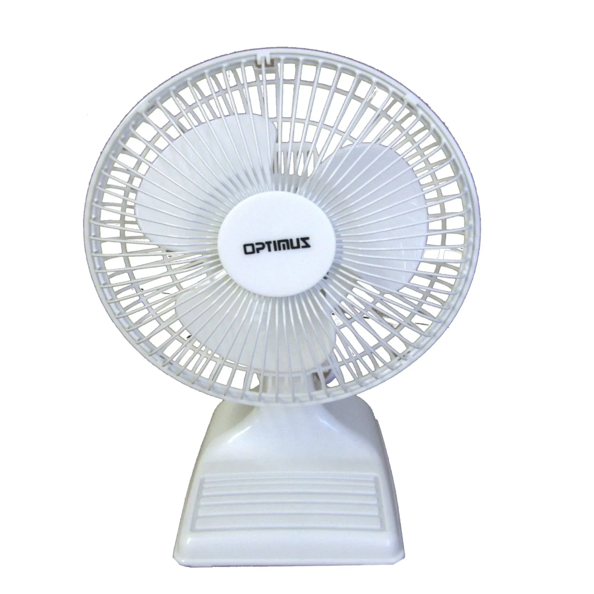 Optimus 6 inch Personal Table Fan in White