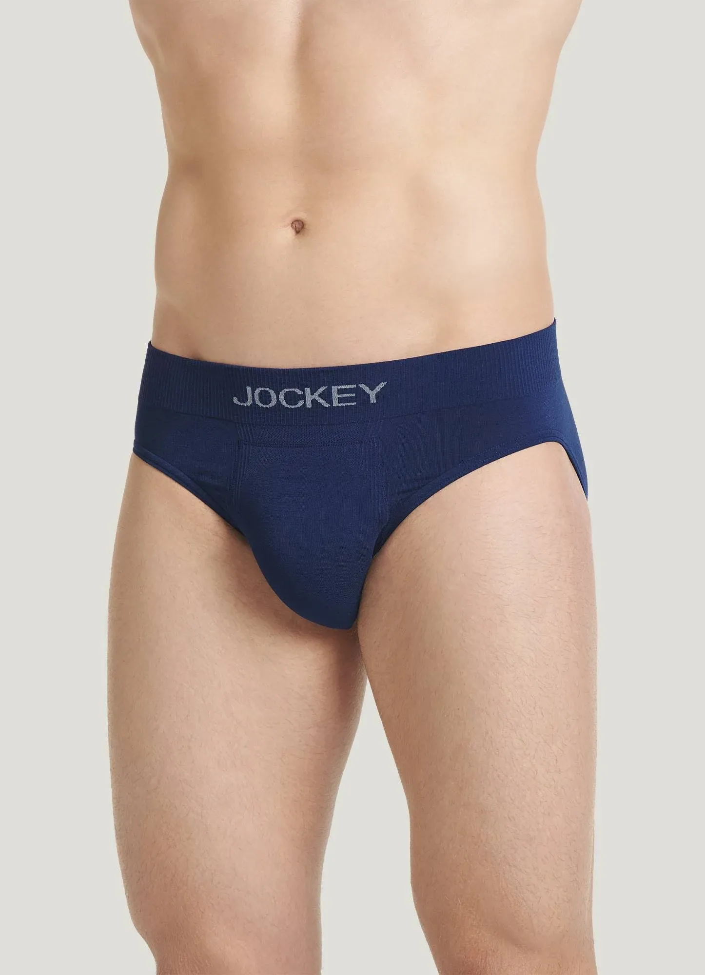 Jockey Men's FormFit Lightweight Seamfree Bikini, Size: XL, Blue