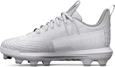 Under Armour Boys' Harper 7 Low Juniors TPU Baseball Cleat Shoe