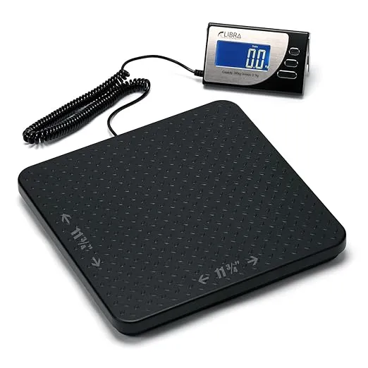 660 lb (300 kg) Digital Heavy Duty Postal Shipping Scale, Cast Aluminum Pan, ...